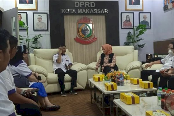 Wakil Ketua II DPRD Makassar Terima Delegasi Majelis Umat Kristen Indonesia