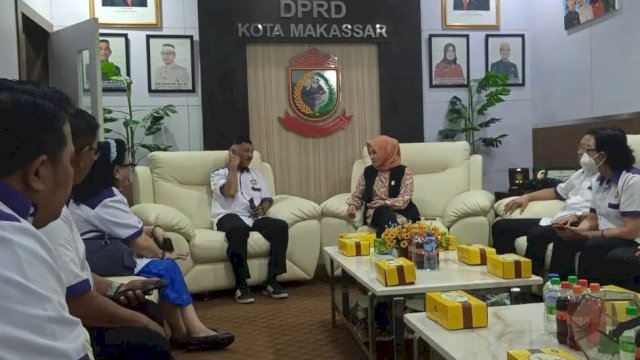 Wakil Ketua II DPRD Makassar Terima Delegasi Majelis Umat Kristen Indonesia