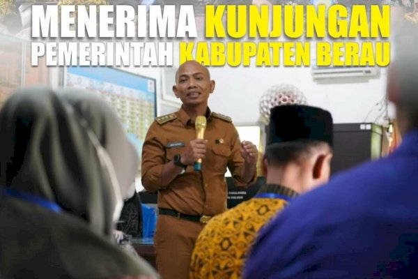 Terima Kunjungan Pemerintah Kabupaten Berau, Camat Tamalanrea Paparkan Aplikasi Siporannu&#8217;ta