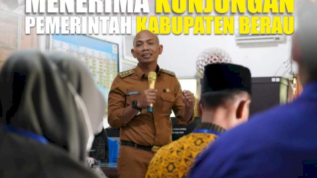 Terima Kunjungan Pemerintah Kabupaten Berau, Camat Tamalanrea Paparkan Aplikasi Siporannu’ta