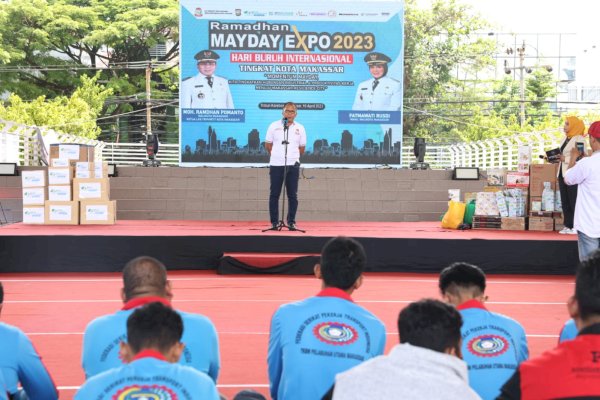 Buka Ramadhan May Day Expo, Danny Pomanto: Anak Lorong Paling Mengerti Kepentingan Pekerja