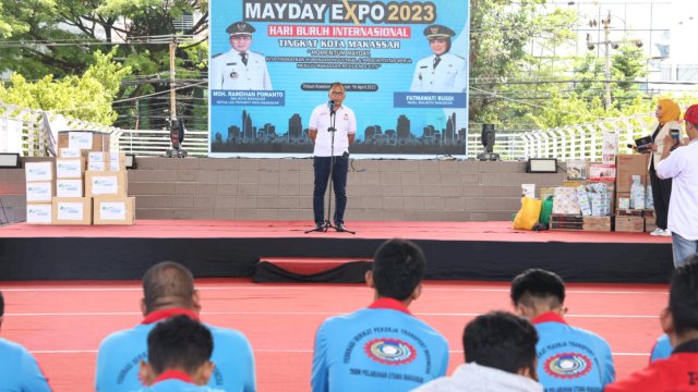 Buka Ramadhan May Day Expo, Danny Pomanto: Anak Lorong Paling Mengerti Kepentingan Pekerja