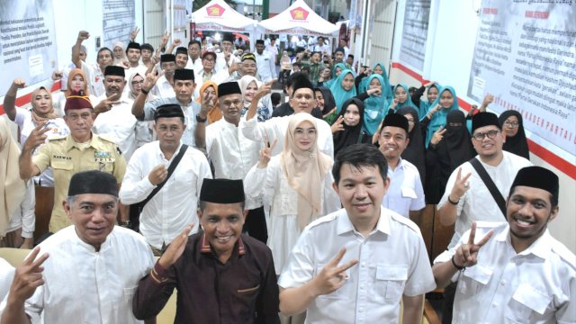 Anggota DPRD Makassar Eric Serukan Kader Partai Gerindra Tebarkan Kebaikan di Bulan Suci Ramadhan