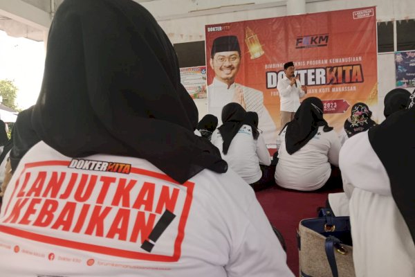 Sukseskan Dokter Kita, dr Udin Malik Edukasi Ratusan Relawan FKKM