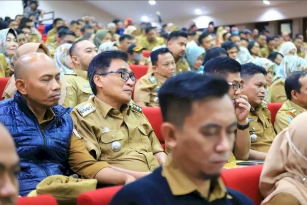 Dipimpin Wali Kota Danny, Camat Makassar Hadiri Rakor Bersama