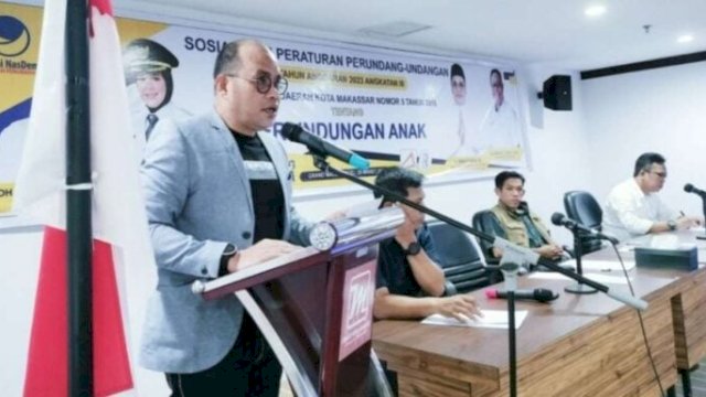 Irwan Djafar Gelar Sosialisasi Perda Perlindungan Anak