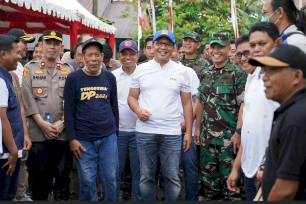 Program Launching Menanam 1 Juta Polybag, Camat Tamalanrea Dampingi Wali Kota Makassar di Lorong Wisata Geneva