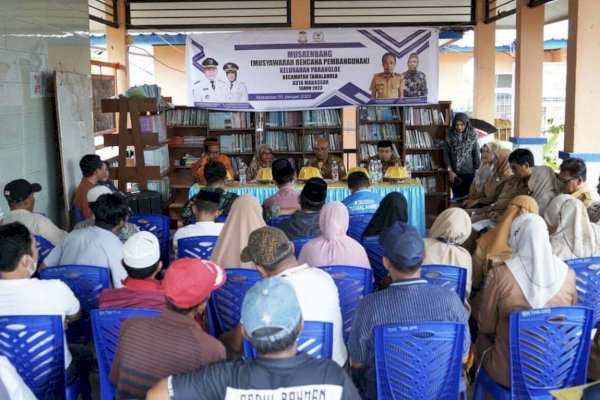 Camat Tamalanrea Buka Musrenbang Kelurahan Kapasa, Sampaikan Ini