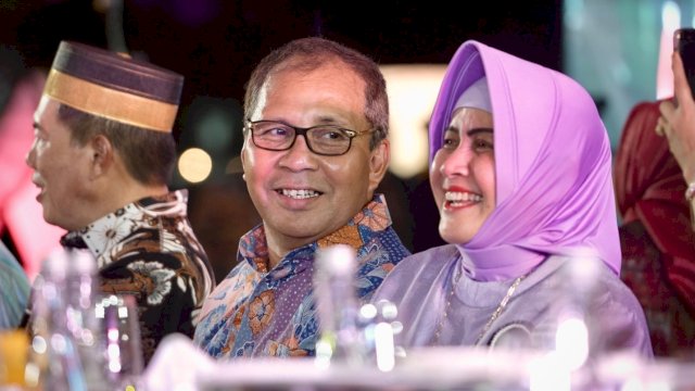 Indira Yusuf Ismail Dampingi Wali Kota Jamu Saudagar Bugis Makassar