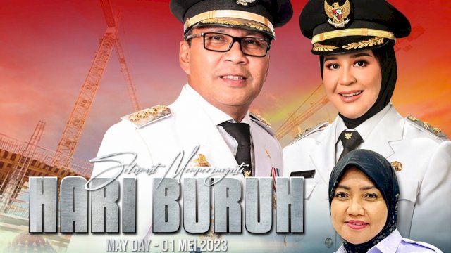 Peringatan Hari Buruh Nasional, Ini Ucapan Kadis PU Makassar