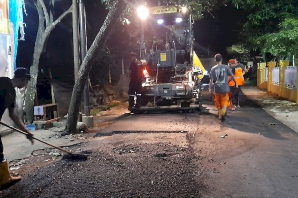 Perbaikan Jalan, Warga Tamangapa Ucapkan Terima Kasih Kepada Wali Kota dan Dinas PU Kota Makassar