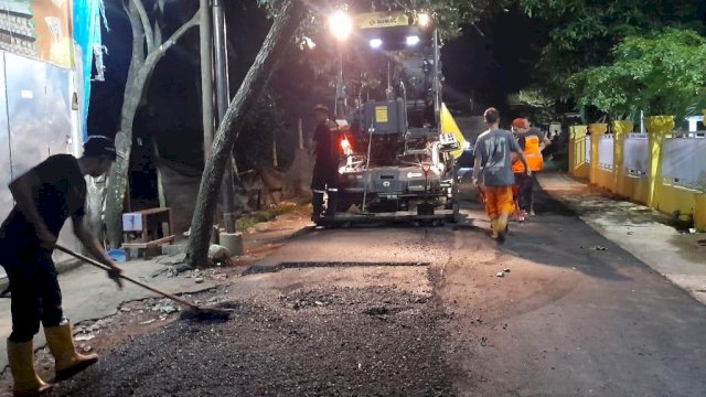 Perbaikan Jalan, Warga Tamangapa Ucapkan Terima Kasih Kepada Wali Kota dan Dinas PU Kota Makassar