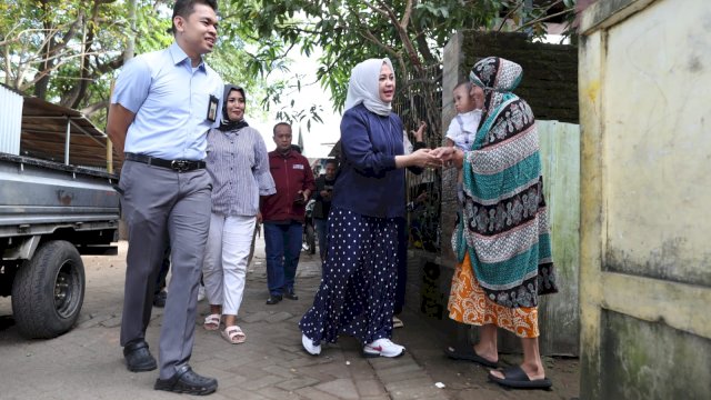 Dengar Keluhan Masyarakat Bantaran Sungai Tallo, Fatmawati Rusdi Minta Camat Lurah Kordinasi