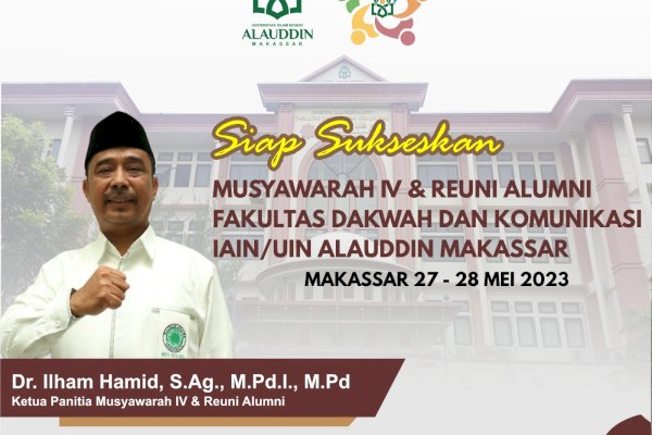 Alumni FDK IAIN- UIN Alauddin Makassar Gelar Musyawarah IV dan Temu Alumni