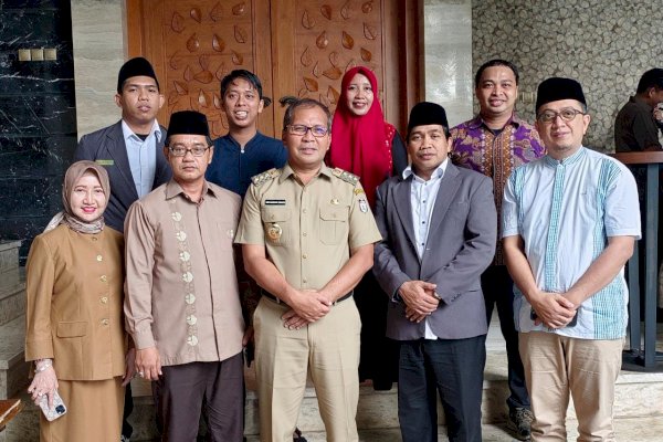 Wali Kota Danny Terima Panitia Haul Akbar X AG. KH Muh Harisah AS