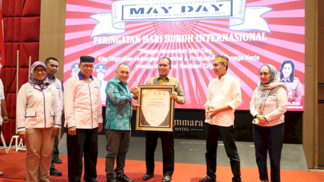 Danny Pomanto Hadiri Ramah Tamah May Day 2023, Wujud Kebersamaan Buruh dan Pemerintah