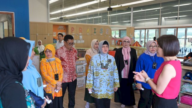 Studi Banding Bersama 32 Kepsek, Indira Yusuf Ismail Ingin Majukan Pendidikan di Kota Makassar