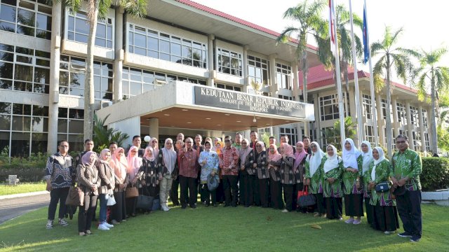 Diterima Dubes RI Untuk Singapura, Bunda PAUD Kota Makassar Bahas Pendidikan