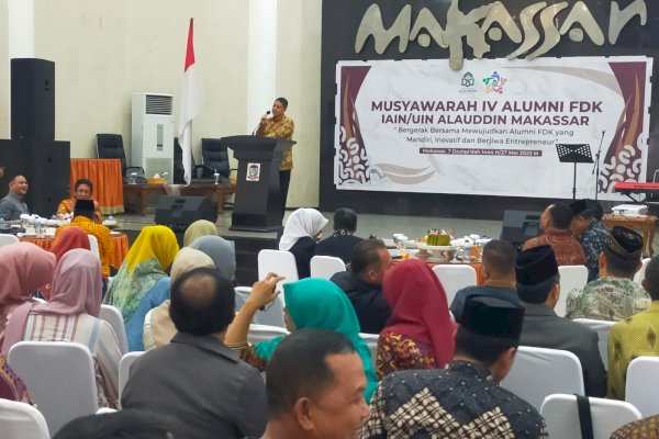 Pemkot Makassar Apresiasi Musyawarah IV dan Temu Alumni FDK UIN, Siap Beri Anggaran Penelitian