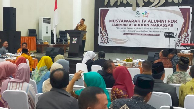 Pemkot Makassar Apresiasi Musyawarah IV dan Temu Alumni FDK UIN, Siap Beri Anggaran Penelitian