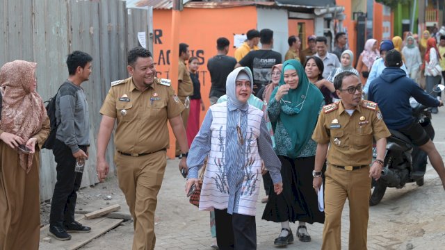 Pantau Maccini Sombala, Indira Yusuf Ismail Pastikan Indikator Terpenuhi Jelang Lomba Kelurahan