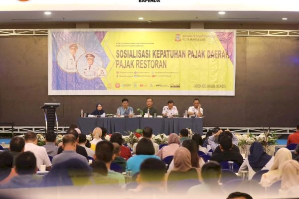 Bapenda Makassar Gelar Sosialisasi Kepatuhan Pajak Restoran dan Pajak ABT