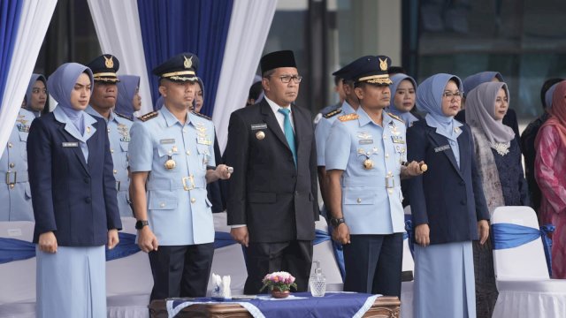 Wali Kota Danny  Hadiri Sertijab Danlanud Sultan Hasanuddin