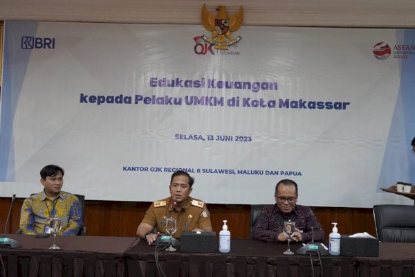 Bersama OJK, Diskop Makassar Berikan Edukasi Keuangan kepada Pelaku UMKM