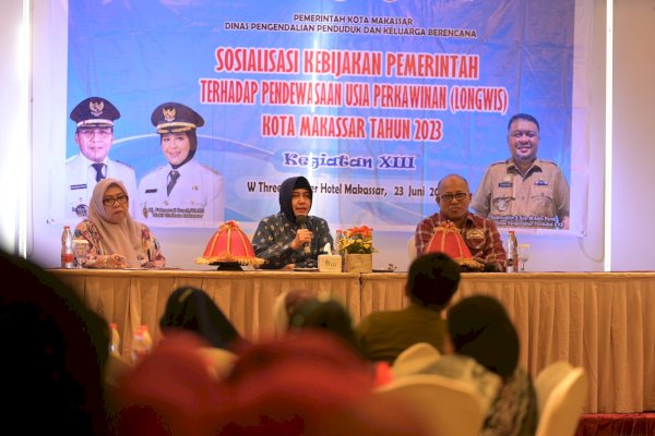 Ketua TP PKK Makassar Bersama Dinas PKKB Sosialisasi Cegah Penikahan Usia Dini