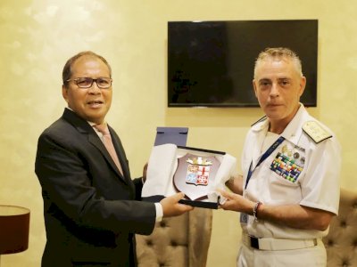 Danny Pomanto Penuhi Undangan Khusus Dubes Italia, Jajaki Program Kerja Sama