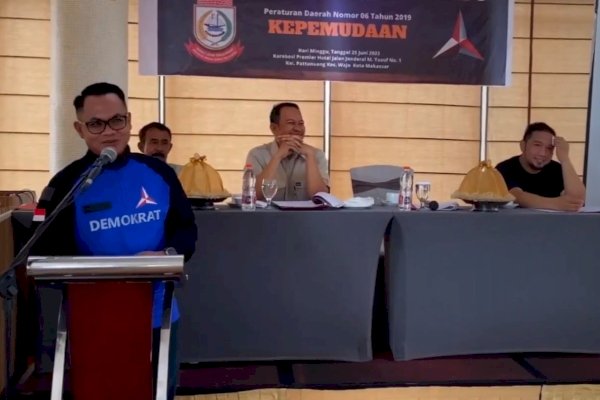 Anggota DPRD Makassar Ray Suryadi Buka Sosialisasi Perda Tentang Kepemudaan