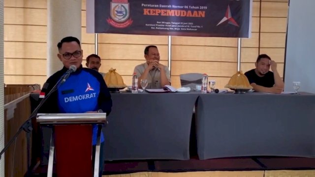 Anggota DPRD Makassar Ray Suryadi Buka Sosialisasi Perda Tentang Kepemudaan