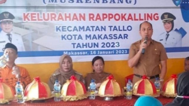 Bappeda Makassar Narasumber di Musrenbang Kelurahan Rappokalling