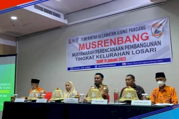 Bappeda Makassar Hadiri Musrenbang Kelurahan Losari