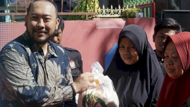 Camat Panakkukang Hadiri Pelepasan dan Penyerahan Bantuan Pangan Beras Oleh Perum Bulog