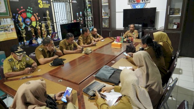 Camat Makassar Gelar Rakor Bahas Persiapan Rakenas Apeksi