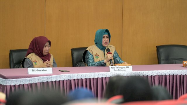 Ketua TP PKK Makassar Jadi Narasumber dalam Pembekalan Mahasiswa KKN Tematik Unhas