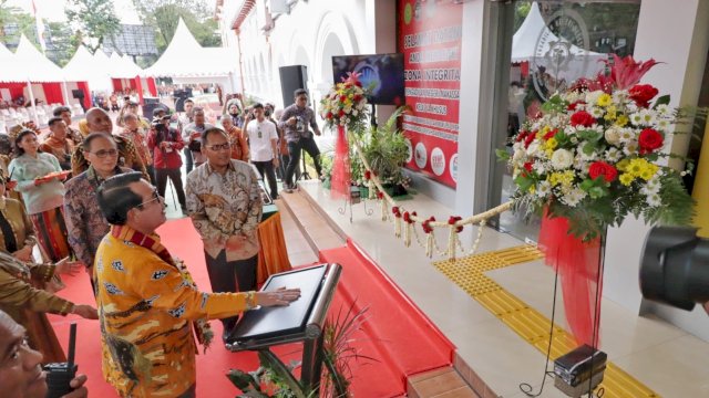 Ketua Mahkamah Agung RI Prof M Syarifuddin Puji Danny Pomanto, Jalin Kerja Sama Baik dengan Peradilan Makassar