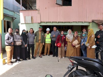 Dinas PU Makassar Lakukan Peninjauan Lokasi Pelaksanaan Program DAK Integrasi