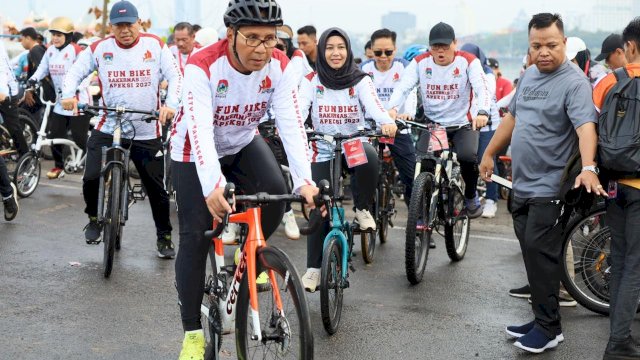 Intip Keakraban Danny Pomanto Bersama Wali Kota se-Indonesia di Fun Sport Apeksi XVI