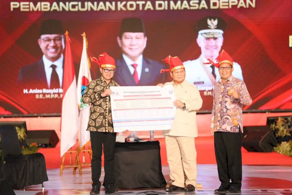 Hadir di Makassar, Menteri Pertahanan Prabowo Subianto Paparkan Hilirisasi di Forum APEKSI