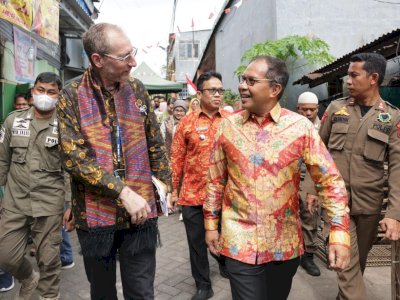 Danny Pomanto-USAID Kolaborasi Penuhi Kebutuhan Air Minum dan Sanitasi Aman, Wujudkan Lorong Wisata Berdaya