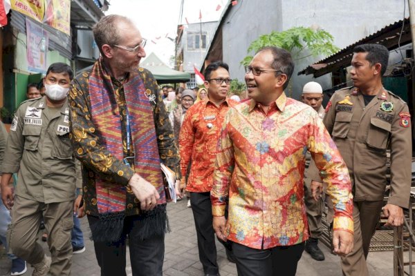 Danny Pomanto-USAID Kolaborasi Penuhi Kebutuhan Air Minum dan Sanitasi Aman, Wujudkan Lorong Wisata Berdaya