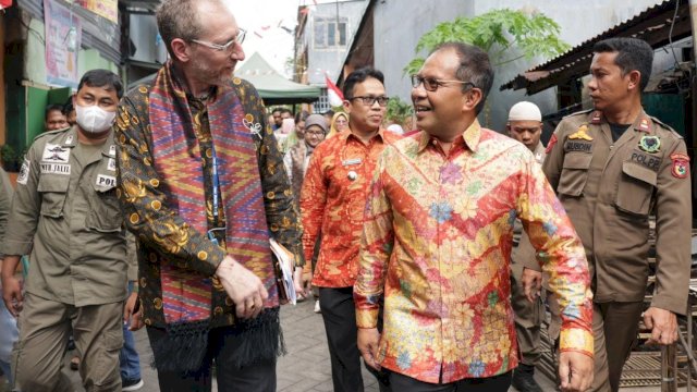 Danny Pomanto-USAID Kolaborasi Penuhi Kebutuhan Air Minum dan Sanitasi Aman, Wujudkan Lorong Wisata Berdaya