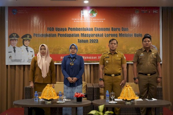 Kepala Diskopukm Makassar Buka FGD, Bahas Peningkatan Pendapatan Masyarakat Melalui BULo