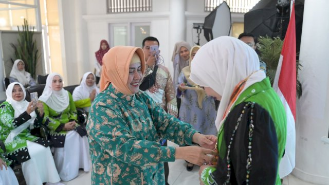 Sambut Kunjungan TP PKK Pelalawan, Indira Yusuf Ismail Paparkan Branding Kota Makassar