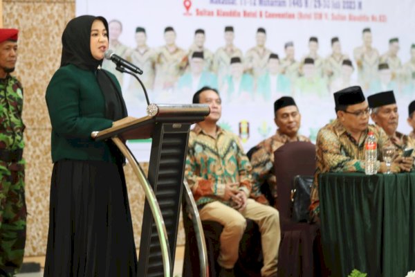 Hadiri Pengukuhan Majelis Lembaga Muhammadiyah, Fatmawati Rusdi Harapkan Kolaborasi dan Sinergitas