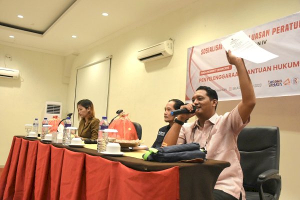 Anggota DPRD Makassar Kasrudi: Masyarakat Miliki Hak Untuk Meminta Bantuan Hukum