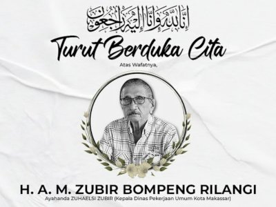 Ayahanda Kadis PU Makassar Meninggal Dunia