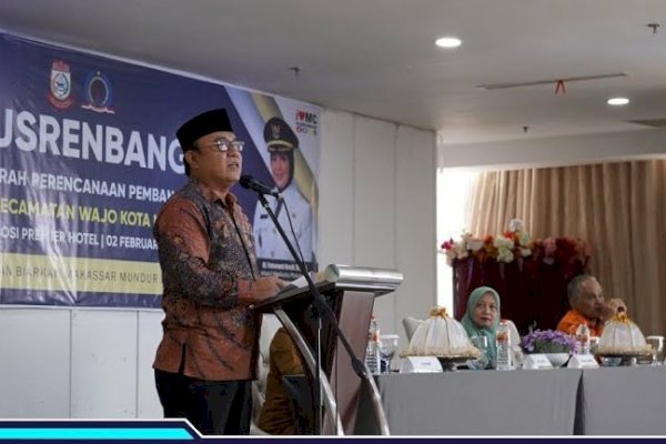 Bappeda Makassar Hadiri Musrenbang Kecamatan Wajo